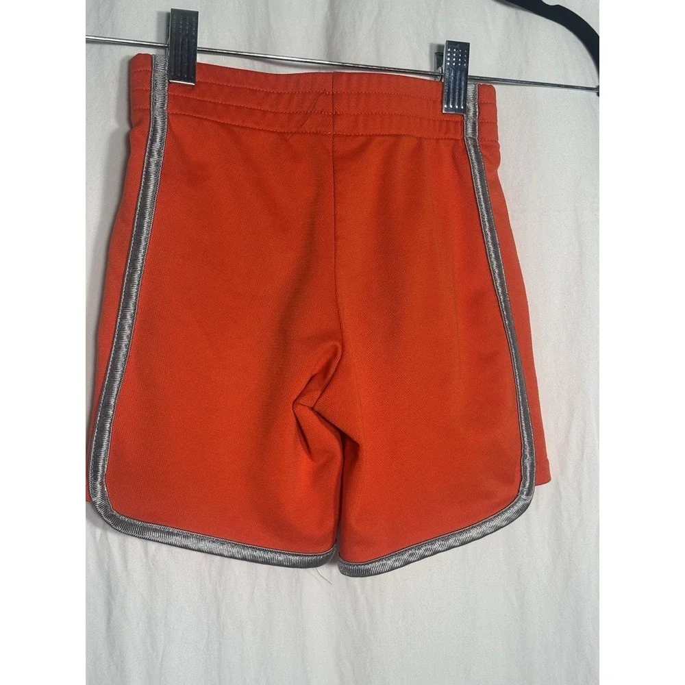GAP Boys Logo‎ Pull Up Sweat Shorts Orange 3 Years O21